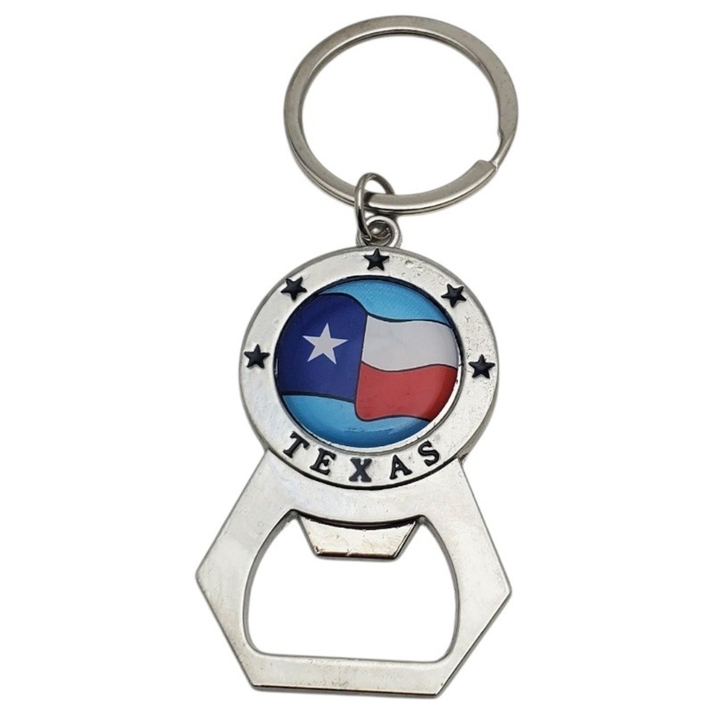 Texas Flag Keychain Bottle Opener Fun Souvenir Gift‎